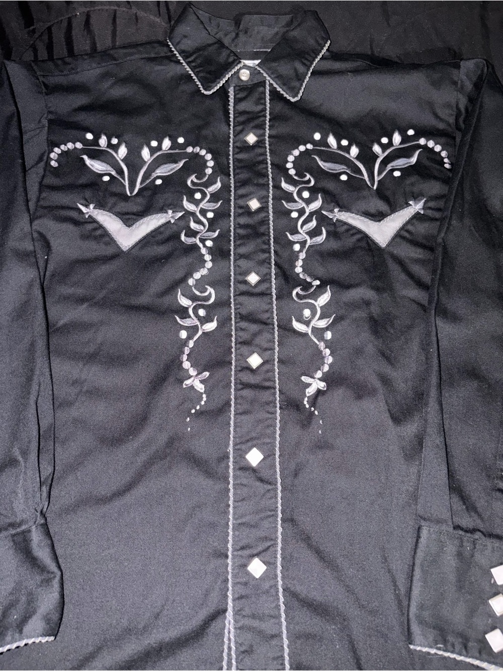 Vintage Panhandle Slim Pearl Snap WesternWear Button
Up Cowboy Grail